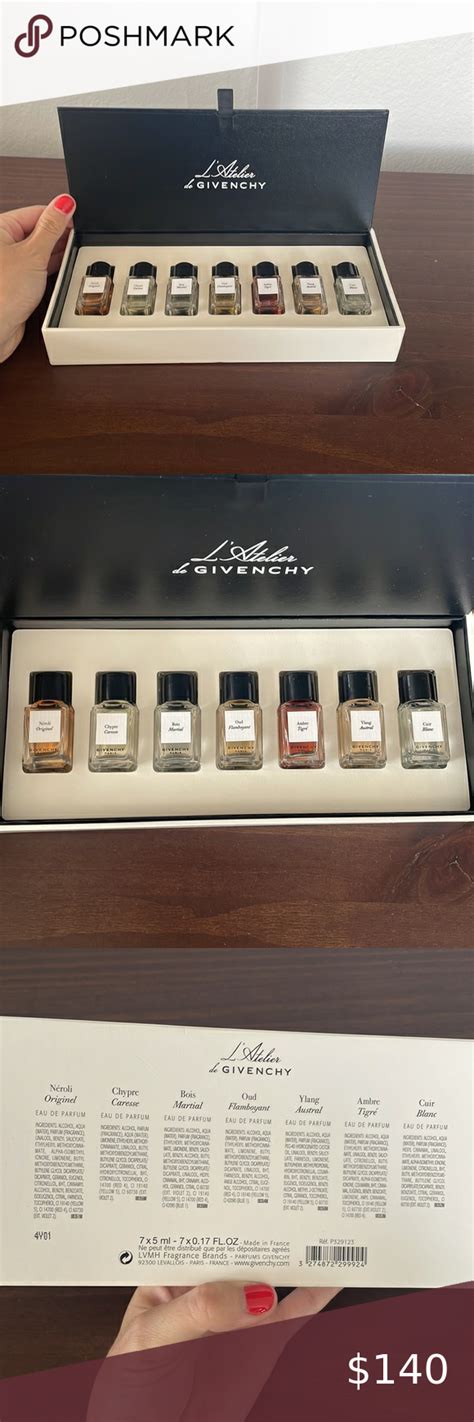 givenchy l'atelier 7-piece mini coffret women's|Givenchy L'Atelier 7.